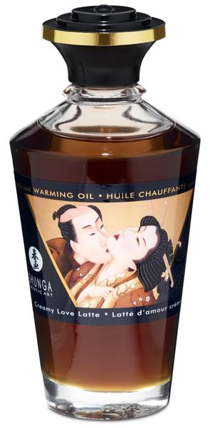 Warming Oil Creamy Love Latte zdjęcie 4