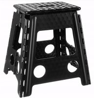 Taboret składany Malatec czarny 39 cm