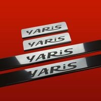 Listwa progowa TOYOTA YARIS MK1 Stal nierdzewna 304 połysk 4szt