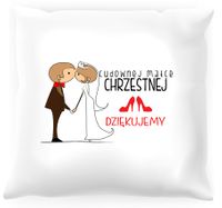 Poduszka -  Podziękowania dla matki chrzestnej #02