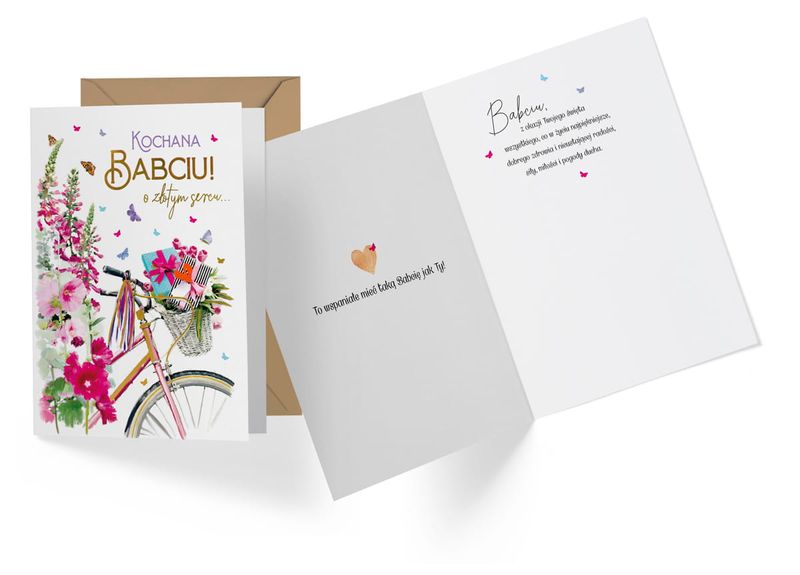 karnet Babcia |  PR-377 zdjęcie 1