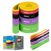Zestaw 5 Gum do Ćwiczeń Power Band TPE Rebel Active RBA-3001-S5 4-55kg