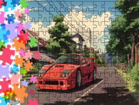 Puzzle tradycyjne Samochody