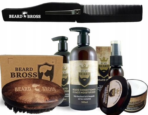 Zestaw DO BRODY BY MY BEARD +Szczotka Beard Bross na Arena.pl