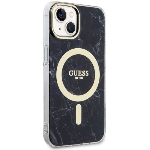 Etui Guess do iPhone 15, iPhone 14, iPhone 13, Czarny, MagSafe na Arena.pl