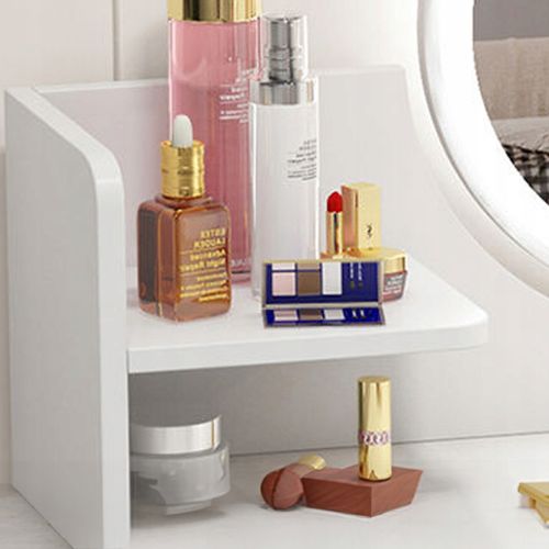 Toaletka z lustrem biała duża loft 80 cm na Arena.pl