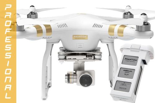 Dji Phantom 3 Professional + dodatkowy akumulator na Arena.pl