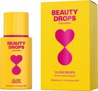 BEAUTY DROPS COSMETICS GLOW DROPS SERUM DO TWARZY Z WITAMINĄ C I KOENZYMEM