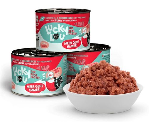 Lucky Lou Lifestage Adult Drób I Tuńczyk Puszka 200G na Arena.pl