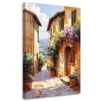 Obraz do salonu sypialni biura restauracji, Kolorowa toskańska