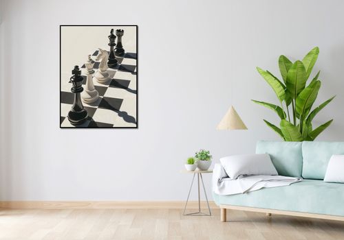 Plakat 75x100cm Szach i Mat na Arena.pl