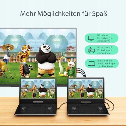 Przenośny odtwarzacz DVD YOTON YD155 na Arena.pl