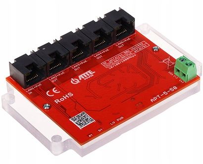 Switch PoE 5 portowy 10/100/1000Mbps, extender APT-5-50 na Arena.pl