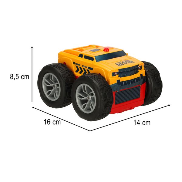 Samochód Auto Na Pilota Revolt 2 Sided Rescue Racer Mega Transformacja zdjęcie 9