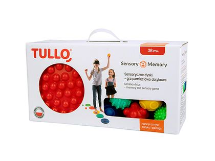 TULLO Sensory Memory Sensoryczna gra pamięciowo dotykowa