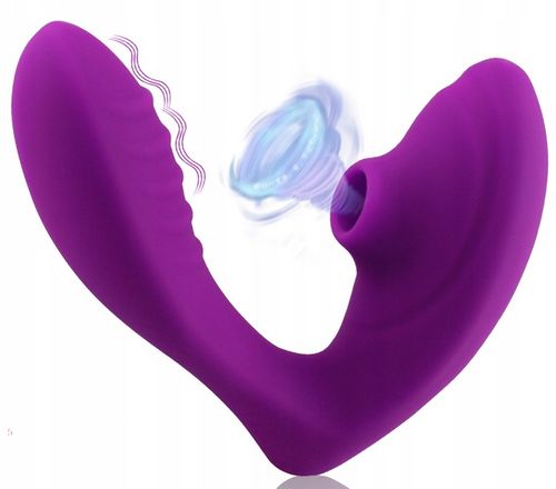 PINGWINEK I WIBRATOR MASAŻER MOTYLEK DO ŁECHTACZKI DAMSKI SSĄCY 20 FUNKCJI na Arena.pl