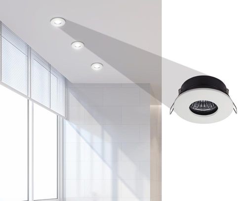 SH-12 WH MR16 biały oprawa hermetyczna okrągła ip65 na Arena.pl