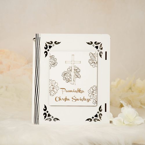 Biblia w pudełku z grawerem Pamiątka Chrztu Świętego OBC-1 na Arena.pl