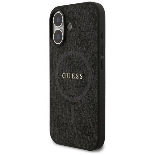 Etui Guess 4G Ring Classic Logo MagSafe do iPhone 17 czarny na Arena.pl