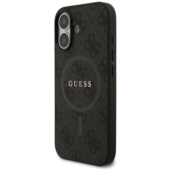 Etui Guess 4G Ring Classic Logo MagSafe do iPhone 17 czarny zdjęcie 2