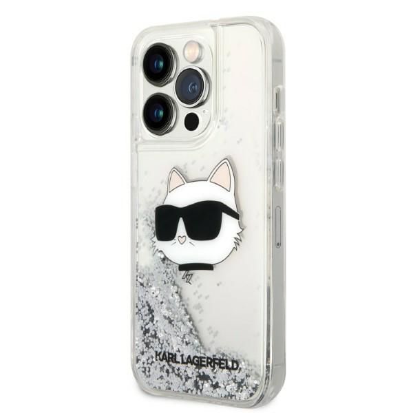 Etui Karl Lagerfeld do iPhone 14 Pro Max, Srebrny zdjęcie 2