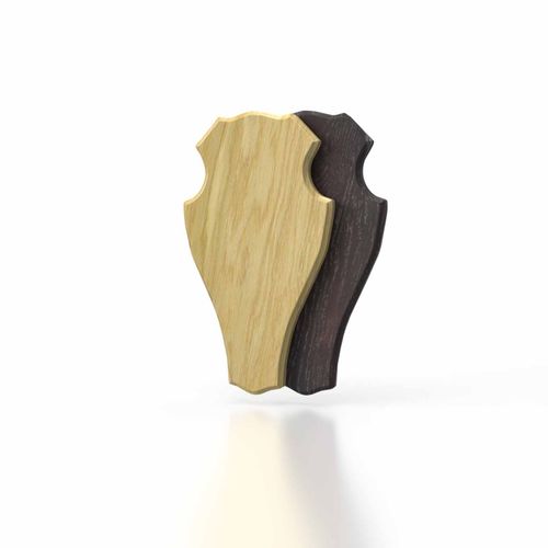 Deer Shield Dąb 1 - 36x20 cm Ciemny na Arena.pl