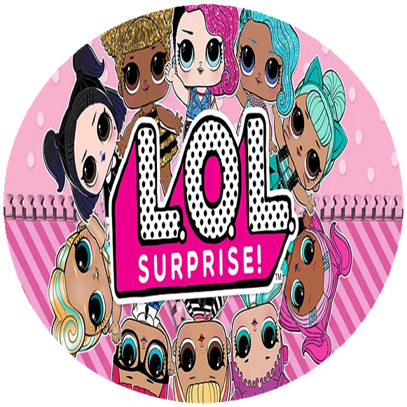 Opłatek na tort lol Suprise zdjęcie 1