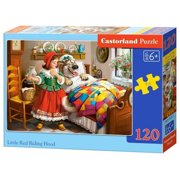 Puzzle 120el. red riding hood CASTOR zdjęcie 1