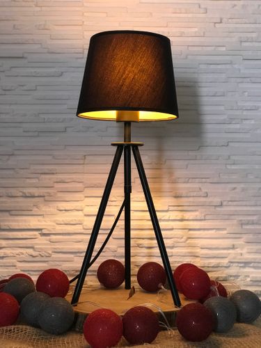 Lampka stołowa BERGEN tripod E27 na Arena.pl
