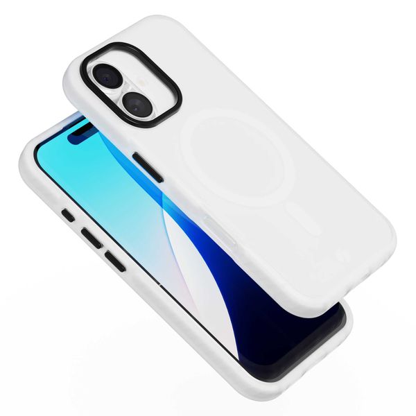 Spacecase Hybrid Fusion Mag Iphone 16 Clear zdjęcie 10