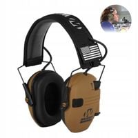 SŁUCHAWKI OCHRONNE AKTYWNE STRZELECKIE OCHRONNIKI