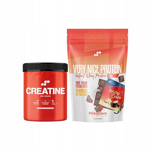 KREATYNA CREATINE MONOHYDRAT 500g + BIAŁKO WHEY WPC KONCENTRAT 700g na Arena.pl