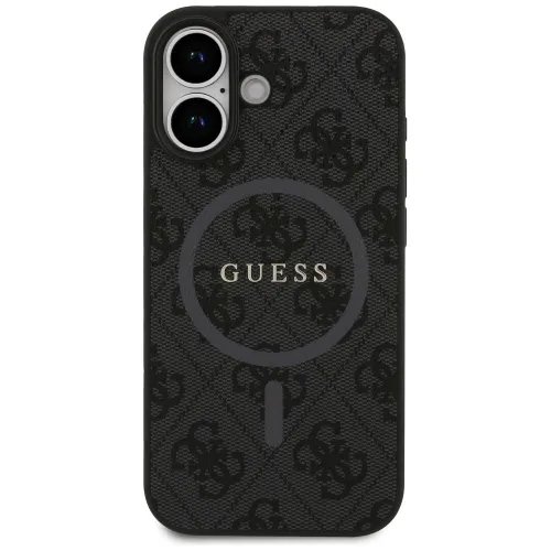 etui guess 4g ring classic logo magsafe  do iphone 17 - czarne na Arena.pl