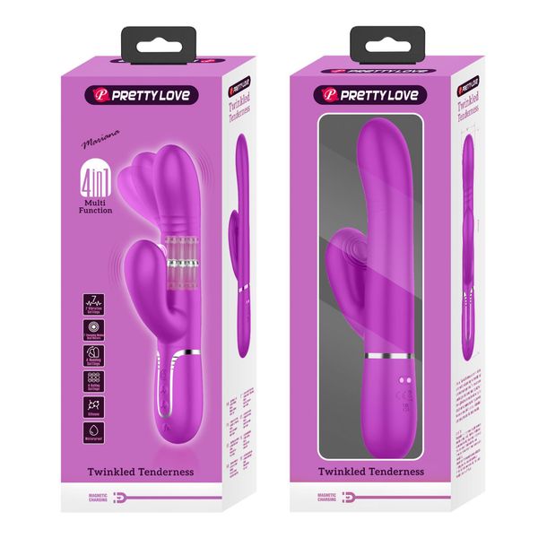 Pretty Love - Mariana Purple, 7 Vibration Functions 7 Thrusting Settings, zdjęcie 12