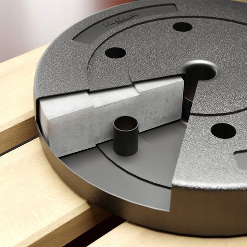 Obciążenie bitumiczne 20kg otwór 31mm Rebel solidne na Arena.pl