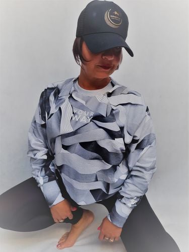 4F Bluza damska krótka BLD021 L, multikolor allover na Arena.pl