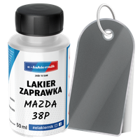 lakier zaprawkowy zaprawka samochodowy mazda 38p aluminium / plutossilber