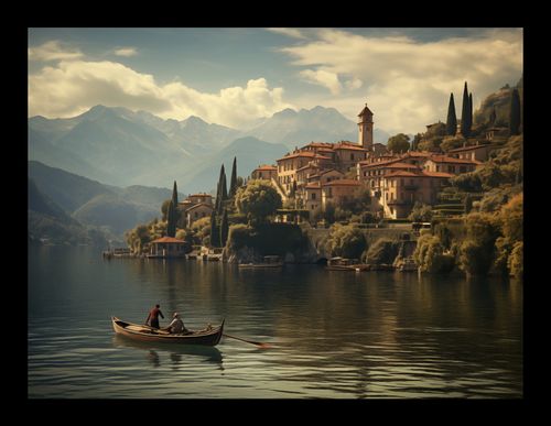 Plakat 20x15cm Spokojna Nostalgia na Arena.pl