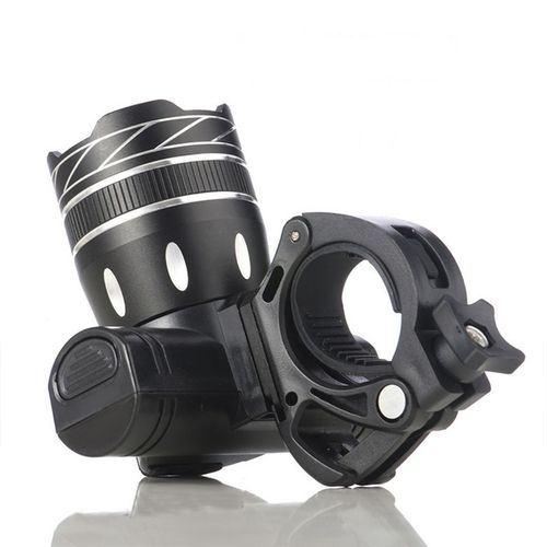 Lampa Rowerowa Przednia + Tylna na Kierownicę Akumulatorowa USB Latarka LED na Arena.pl