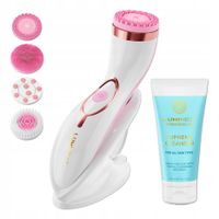Szczoteczka soniczna do mycia twarzy LUMINEO 8688 Pro Różowy + Żel 100 ml