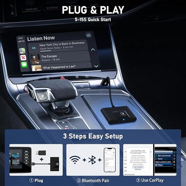 Bezprzewodowy adapter CarPlay zdjęcie 4