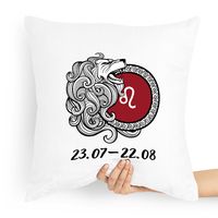 Poduszka Prezent Znaki Zodiaku Zodiakara Lew Z Nadrukiem Ze Zdjęciem
