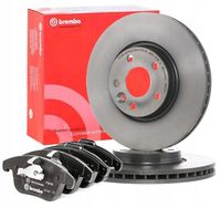 BREMBO TARCZE I KLOCKI PRZÓD PRZEDNIE FORD MONDEO IV MK4 GALAXY S-MAX