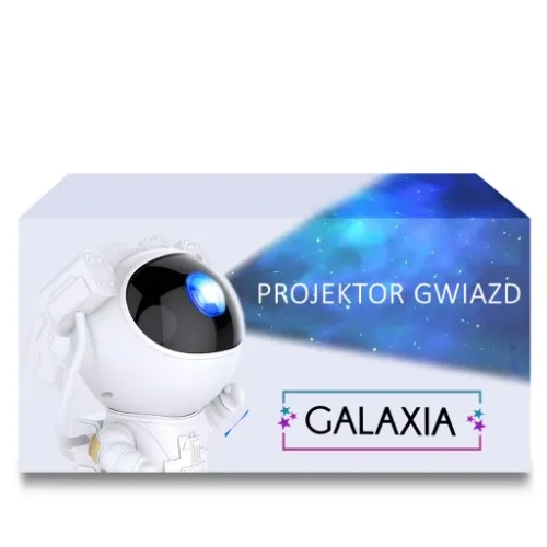 PROJEKTOR GWIAZD Lampka Nocna Rzutnik Dla Dzieci Led Laserowy ASTRONAUTA na Arena.pl