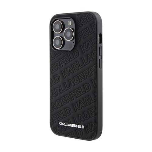 Karl Lagerfeld Quilted K Pattern - Etui iPhone 15 Pro (czarny) na Arena.pl