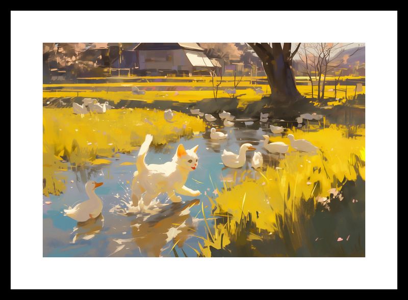 Plakat 30x20cm Słońce na Wsi zdjęcie 3