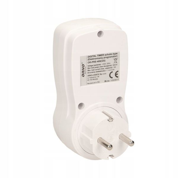 Elektroniczny Programator Czasowy Schuko NIEMCY zdjęcie 5