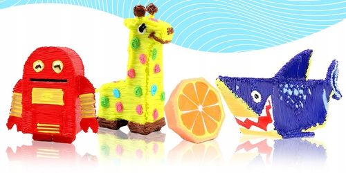 DŁUGOPIS 3D DRUKARKA MAGICZNY DŁUGOPIS 3D+ WKŁADY 460 METRÓW+ MATA OCHRONNA na Arena.pl