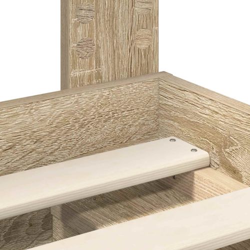 Ramka łóżka Sonoma 140 x 190 cm Lite drewno sosnowe na Arena.pl