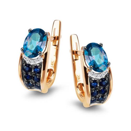 złote kolczyki staviori na Arena.pl